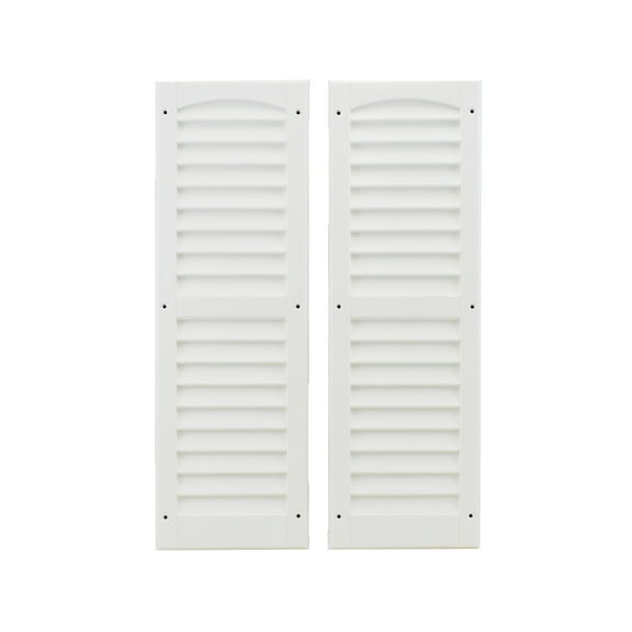 Shed Shutter (1) Pair 9" x 27" White