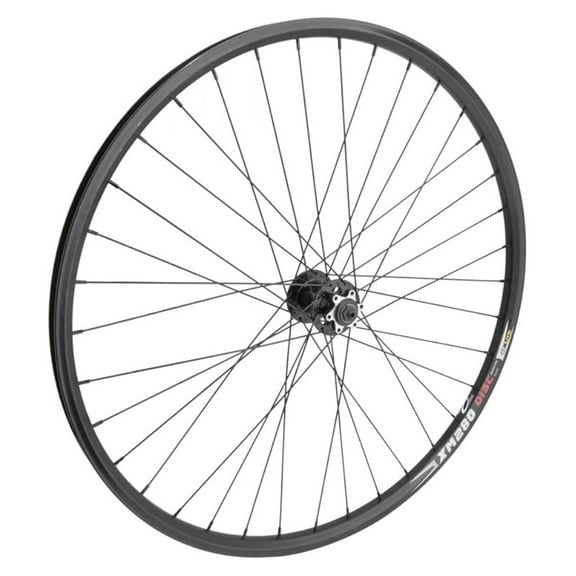Wheel Master 29er Front Wheel - Alloy Disc Double Wall, QR Skewer Included, 6-Bolt Rotor Mount, 36H, 100mm Hub - Black