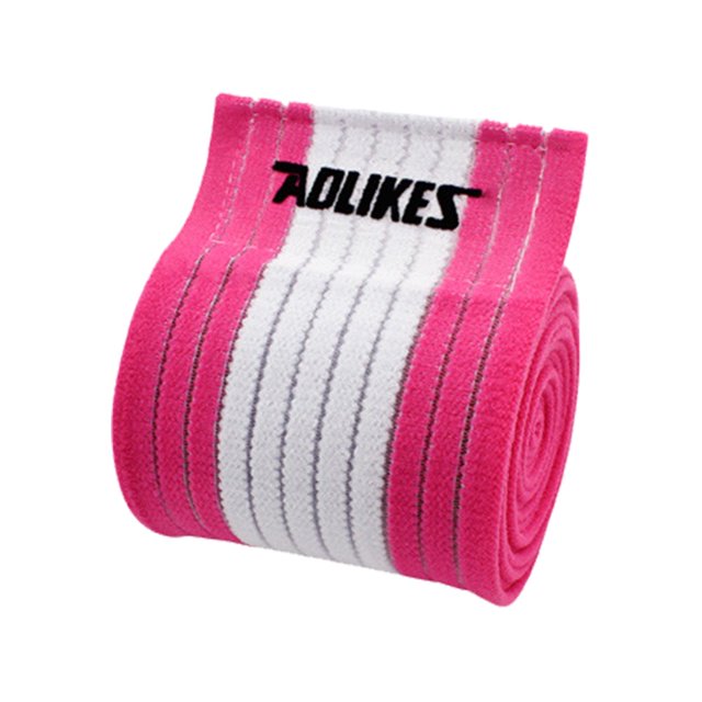 MesaSe 1 Pce Genouillère Respirante Extensible Design Rayé Bandage pour Course