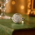 thumbnail image 5 of Anillo De Circulos Con Zirconias Para Mujer De Plata 925, 5 of 5