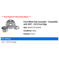 thumbnail image 2 of Front Wheel Hub Assembly - Compatible with 2007 - 2010 Ford Edge 2008 2009, 2 of 2
