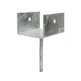 thumbnail image 1 of 6" x 6" 13 Gauge Galvanized Carport Saddle Bracket, 1 of 2
