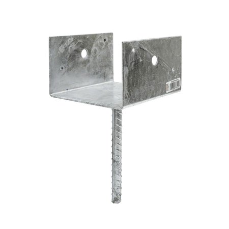 6 inch(s) x 6 inch(s) 13 Gauge Galvanized Carport Saddle Bracket