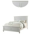 thumbnail image 3 of Captivating Queen Wooden Bed, White, 3 of 6