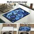 thumbnail image 7 of ZIATUBLES Washing Machine Top Dust Cover Washer and Dryer Top Protector Mat for Laundry Room Versatile Home Kitchen Decor Accessories, 24 x 19.7 Inch, Turtle Hibiscus Flower Love Heart, 7 of 7