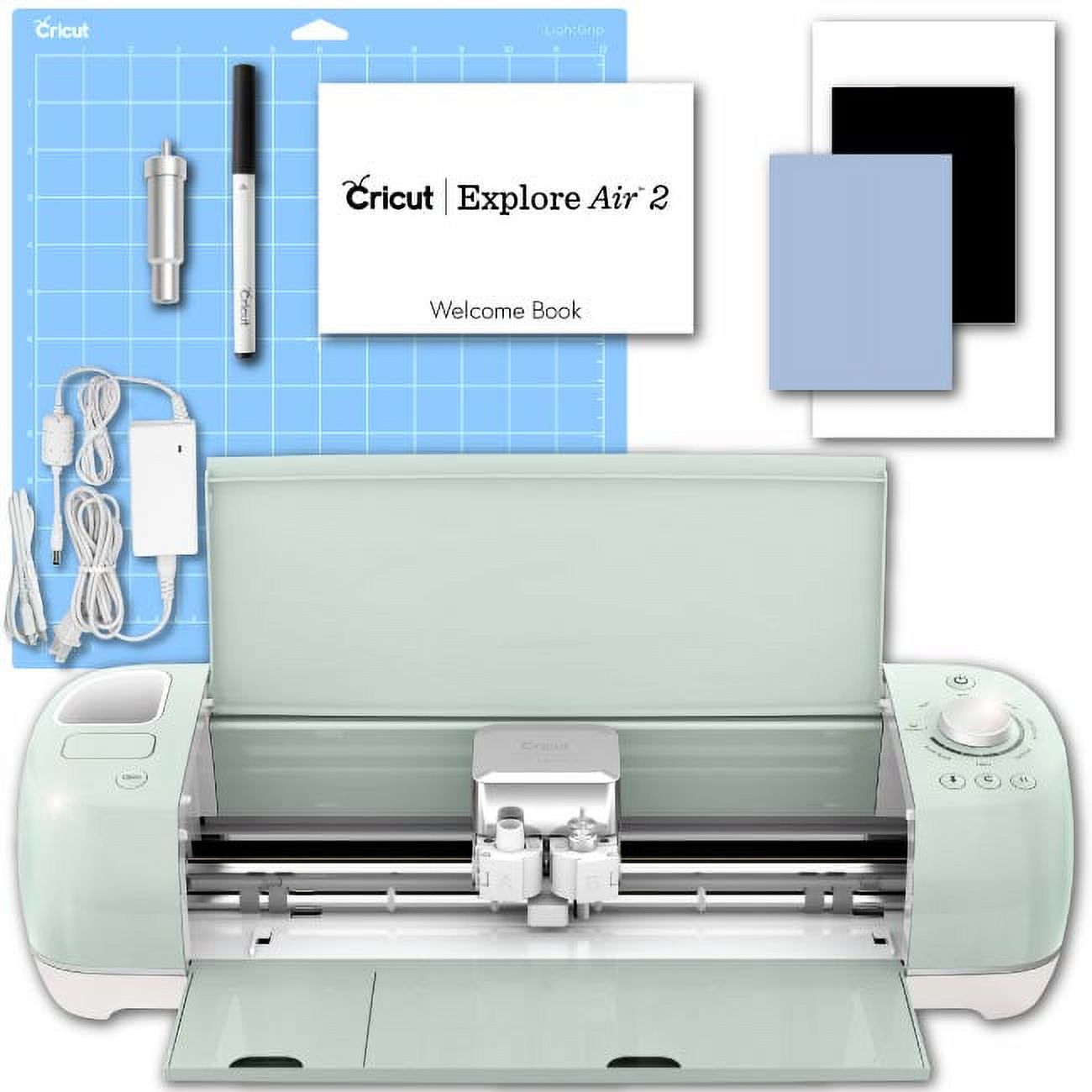 Cricut Explore Air 2 Machine with Iron-On and Vinyl Sampler Packs, Tool Set and Pens Bundle - image 3 of 7