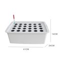 thumbnail image 4 of facefd Indoor Hydroponics Growing System Kit 24 Holes Plant Site Set Seedling Vegetables Plant Cultivation Grow Box, 4 of 6
