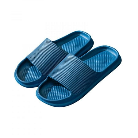 

Todqot Slippers for Women- Sandals Women Quick Dry Comfy Anti Slip Flat Summer indoor outdoor Navy 44-45