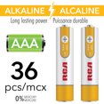 thumbnail image 2 of RCA - 36 Pack AAA Alkaline Batteries, Long Lasting Power, Mercury Free, 2 of 2