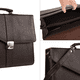 thumbnail image 4 of Lulumm Portafolio para Hombre en Piel Auténtica, Maletín Ejecutivo, Portafolio de Cuero con Llave, Hecho en México, Bolso de Hombro para Negocios, Oficina y Viajes, Tamaño Oficio 7446, 4 of 7
