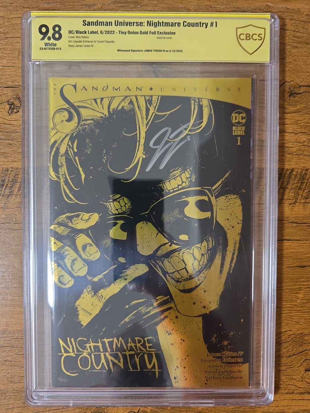 Cover of The Sandman Universe: Nightmare Country #1