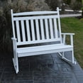 thumbnail image 6 of Yellow Pine Double Classic Porch Rocker, 6 of 9