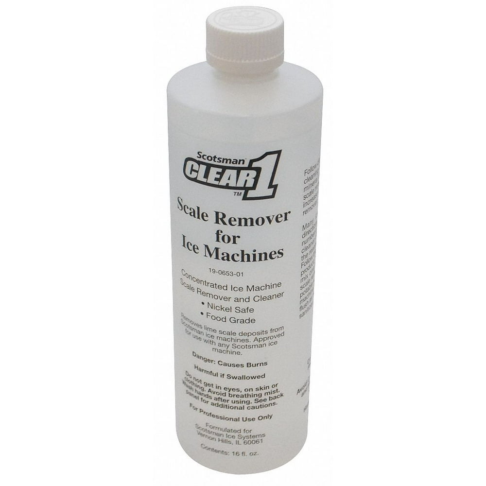 Scotsman Ice Machine Cleaner,16 oz.,Clear,PK12 19065312