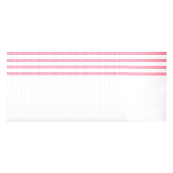 Unique Bargains 9 ㎛ 100 Pcs Waterproof with Hole Clear Self Sealing Bags for Treats 6.69"x5.91"