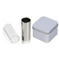 thumbnail image 4 of Guitar Slide Set Glass Stainless Steel Accessories Kit for Beginners Professionals, 4 of 8