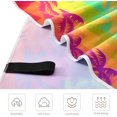 thumbnail image 2 of GZHJMY Microfiber Beach Towel,Rainbow Palm Trees Super Absorbent Sport Towel with Pouch,Quick Dry Pool Towels Pool Blanket for Swimming,Picnic,Yoga Gym 31×71in Bath Towels, 2 of 7
