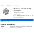 thumbnail image 2 of Wheel Cover - Compatible with 2008 - 2015 Scion xB 2009 2010 2011 2012 2013 2014, 2 of 2