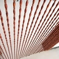 thumbnail image 4 of Bamboo Wood Beaded Curtain for Doors, Hanging Room Divider, Decorative Privacy Screen, Handmade Curtain for Balcony/Patio Door, 4 of 7