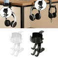 thumbnail image 2 of BQBQERT Functional Desk Accessory Featuring Cup Holder, Headphone Hooks, And Rotating Pencil Holder For Organized Workspaces, 2 of 10