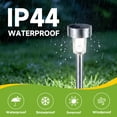 thumbnail image 3 of DAYBETTER 12 Pack Solar Lights Outdoor, LED Solar Waterproof Pathway Lights for Garden, Patio, Yard, Walkway, 3 of 6