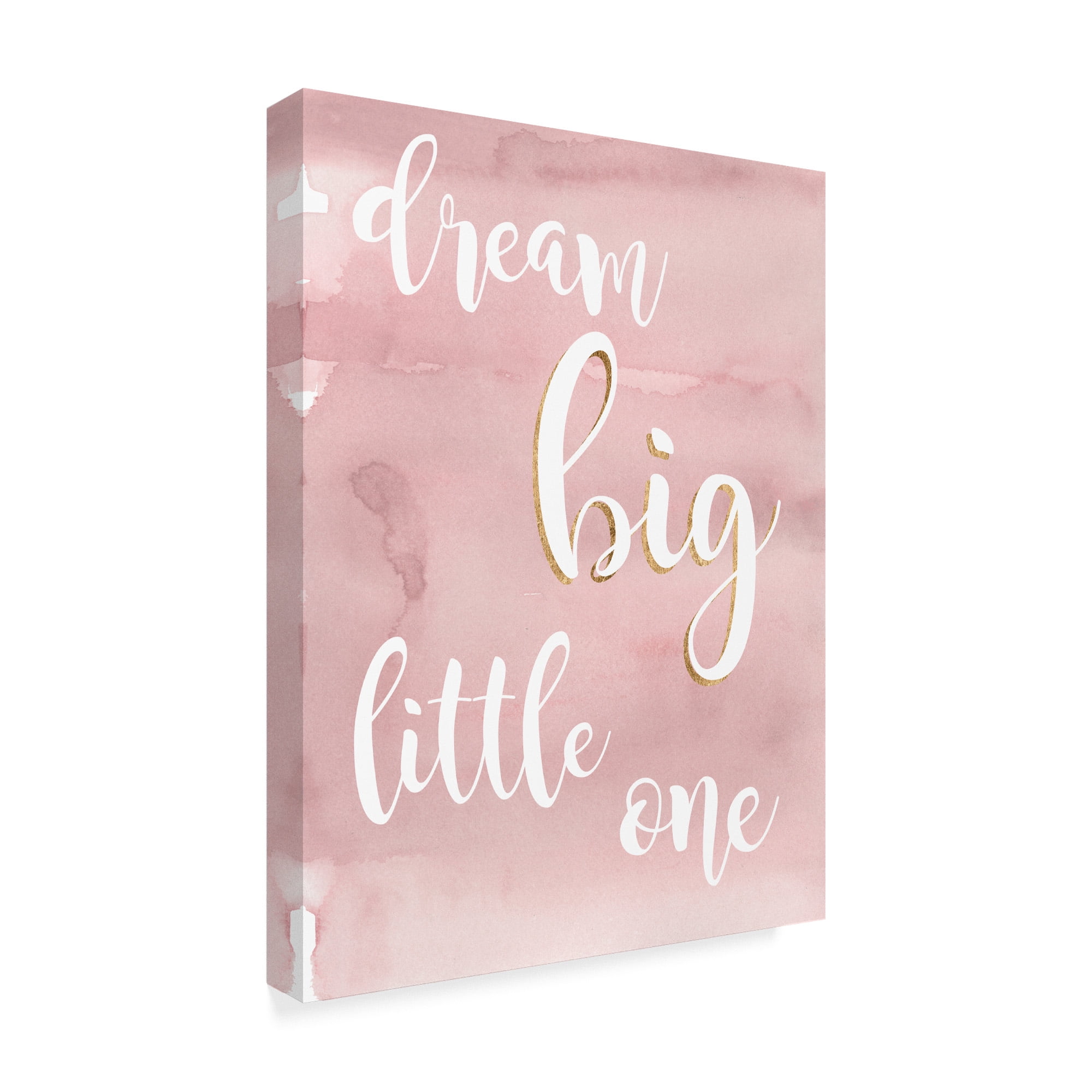 Trademark Fine Art Typography Canvas Art ' Baby Girl Iv ' by Studio W