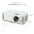 thumbnail image 4 of ViewSonic PG701WU 3500 Lumens WUXGA Projector with Vertical Keystone Dual 3D Ready HDMI Inputs and Low Input Latency for Home and Office, 4 of 6