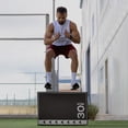 thumbnail image 4 of Fitvids 3-in-1 Rotatable Plyometric Jump Box, Jumping Exercise Trainer with Anti Slip Surface & High Density Foam, Fitness Training, Easy to Clean, 20" × 24" × 30", 16LBS, Black/White, 4 of 11