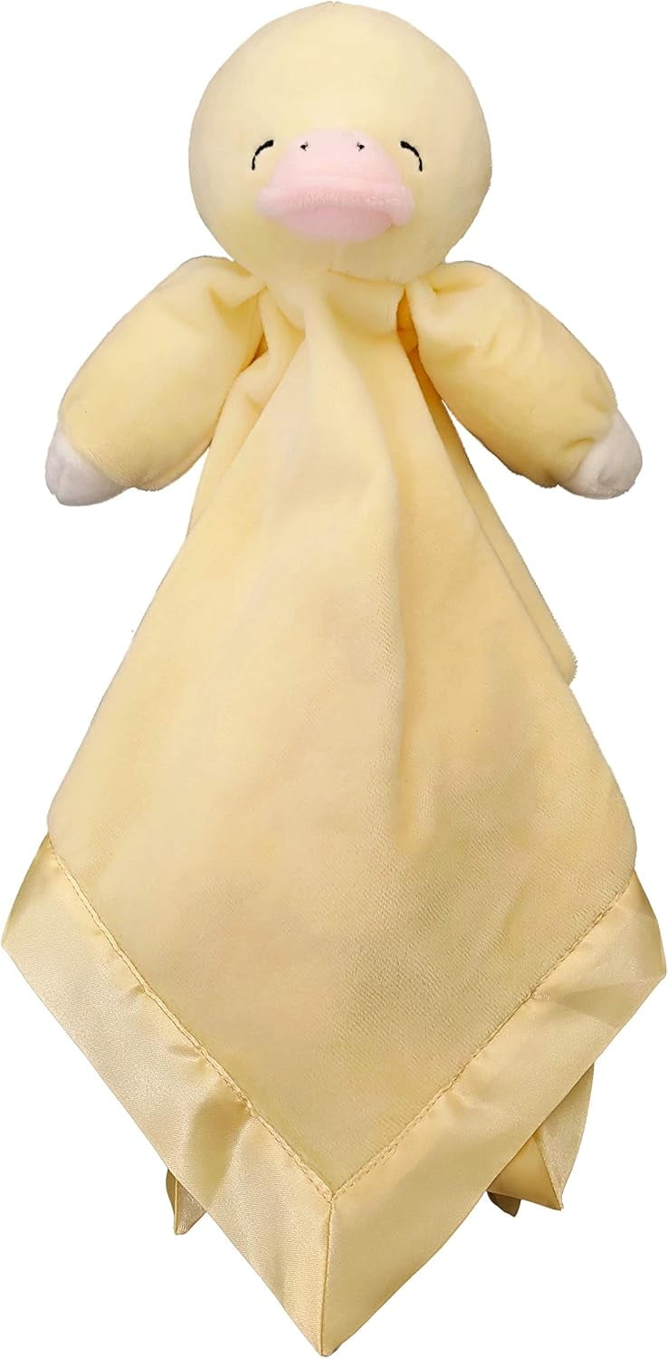 Plush Baby Lovey, Security Blanket Bundle 18x18" 5 Pack Bundle
