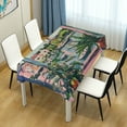 thumbnail image 4 of Yayeee Tablecloths 60" x 120" Rectangle Wrinkle Resistant Party Table Cover, Window Plants, 4 of 8