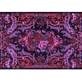 thumbnail image 1 of Ahgly Company Indoor Rectangle Medallion Purple French Area Rugs, 8' x 12', 1 of 4
