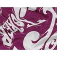 thumbnail image 5 of oneOone Rayon Dark Magenta Fabric Joker & Poker Text Dress Material Fabric Print Fabric By The Yard 56 Inch Wide, 5 of 5
