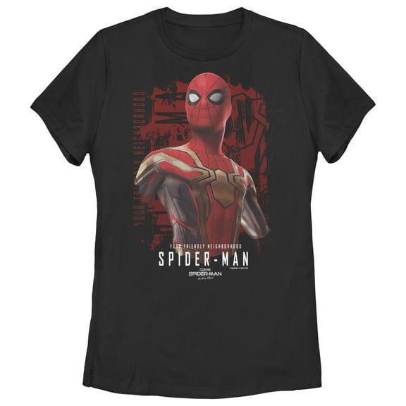 Women's Marvel Spider-Man: No Way Home Hero Shot Graphic Tee Black 2X Large