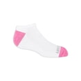 thumbnail image 2 of Fruit of the Loom Girls Cushion No Show Socks, 10-Pack, 2 of 4