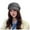 Grey, variant on Hats for Women Hats for Men Leather Newsboy Cabbie Winter Hat for Women Beret Hat Hat Cabbie Painter Cap