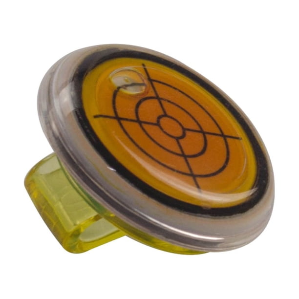 Toystoory Clip duradero para sombrero de Golf, marcador de pelota de Golf fácil de usar, marcador incluido, accesorios de Golf, marcador de Golf Golf amarillo