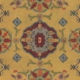 thumbnail image 3 of Vess, June Erica 20x20 Black Modern Framed Museum Art Print Titled - Ochre Tapestry VIII, 3 of 5