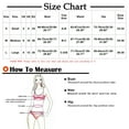 thumbnail image 3 of Wycnly Sexy Swimsuits for Women Bikini Sets Ruffle Strappy 2 Pieces Swimsuits Split Bathing Suits Sleeveless V-Neck Solid Swimwears Purple L Clothes, 3 of 7
