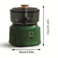 thumbnail image 4 of 1 Pcs Electric Foods Chopper, Kitchen Multifunctional Cooking Machine, Wireless Electric Meat Grinder, Household Garlic Masher, Auxiliary Food Machine, Garlic Mixer, Stainless Steel Blade, Kitchen Stu, 4 of 5