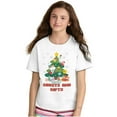 thumbnail image 3 of PACMAN Christmas Tree Ghost and Gifts Crewneck T Shirts Boy Girl Brisco Brands S, 3 of 6