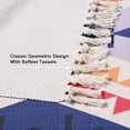 thumbnail image 2 of 2' x 5' Area Rug, Boho Tassel Cotton Carpet for Living Room Bedroom, 2 of 6