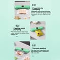 Handheld Sealing Tool Metal Easy Sealing Food Sealer Vacuum Sealer ...