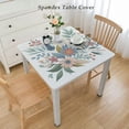thumbnail image 2 of nygtbtfer Tablecloth, Fitted Table Cover with Elastic for Tables, Watercolor Colorful Summer Table Cloth Outdoor Indoor Dinning Party Tablecloths, 2 of 7