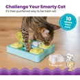 thumbnail image 2 of Lot de 4 - Catstages Cube Kitty Jouet Casse-Tête Friandise pour Chat, Bleu, 2 of 5