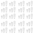 thumbnail image 1 of Ganchos de Pared BLESIY Duros para Colgar cuadros 4 piezas, 1 of 8