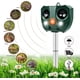 thumbnail image 2 of Repelente ultrasónico para gatos, repelente de gatos para exteriores, repelente solar impermeable para gatos y frecuencia ajustable, con alarma y luces intermitentes para repeler animales dañinos, 2 of 5