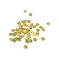 thumbnail image 3 of 50pcs Brass Clutch Badge Insignia Clutches Pin Backs Replacement (Gold), 3 of 6