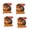 P Stickers-4pcs-tz007, variant on Punch Stickers Love Punch Monkey Stickers, Cute Baby Punch Monkey Stickers, Animal Lover Gifts Decoration for Laptops, Phones, Water Bottles