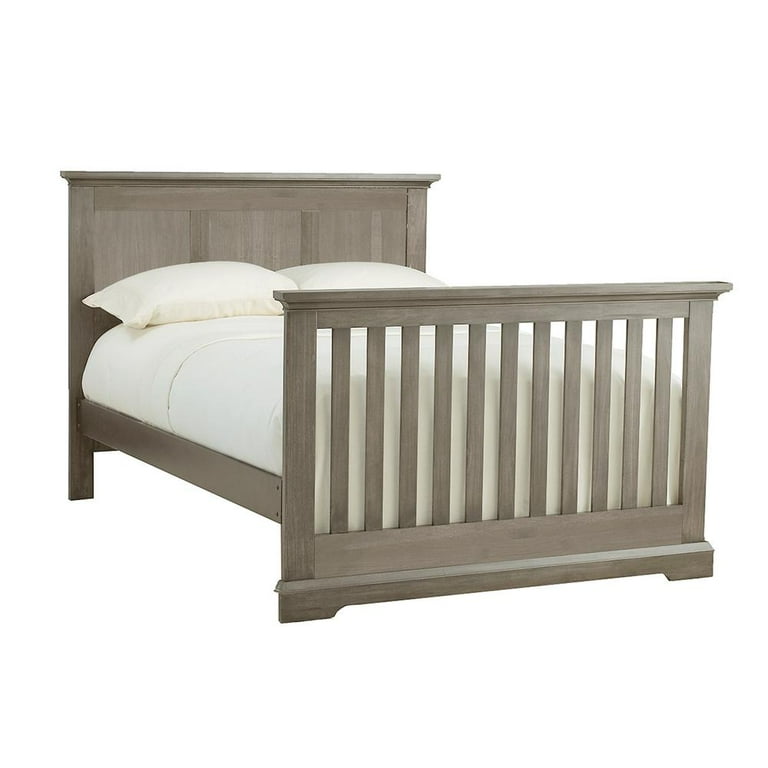 Ash Gray Solid and Manufactured Wood Standard Four In One Convertible Crib Ash Gray Solid and Manufactured Wood Standard Four In One Convertible Crib