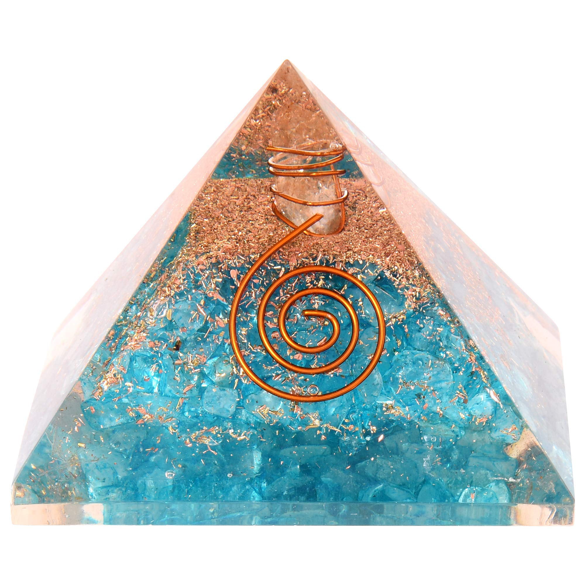 Orgone Orgonite pendant Merkaba emf protection stones and crystals energy 