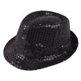 thumbnail image 5 of ManxiVoo Western Style Shining Sequin Dance Hat For Women Men Unisex Party Cowboy Costume Accessory, 5 of 5